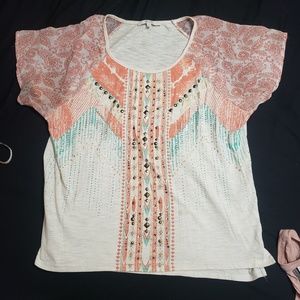 Miss me beaded shirt